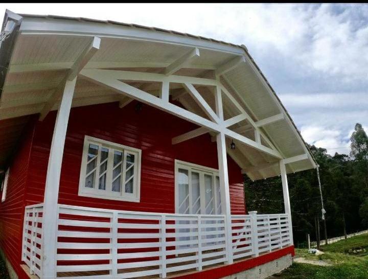 Vila Casa De Campo Machado Urubici Exteriér fotografie